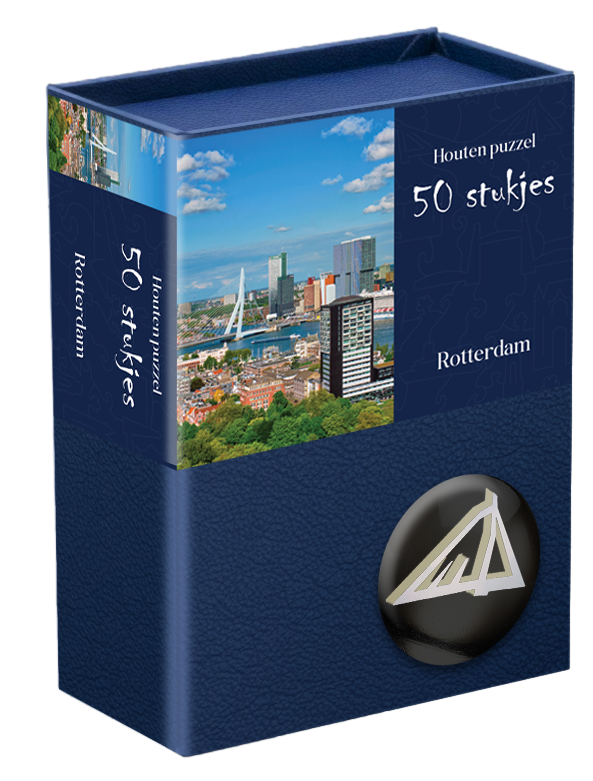 Houten Puzzel Rotterdam – 50 Stukjes