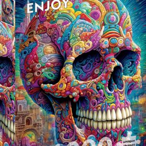 Enjoy Puzzle Quirky Skull – 1000 stukjes legpuzzel