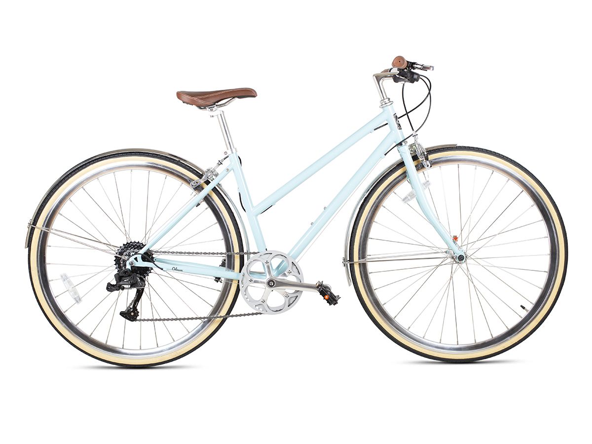 6KU Odessa 8spd City Bike - Maryland Blue