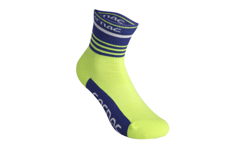Carnac fietssokken Flipper Fluo-Geel